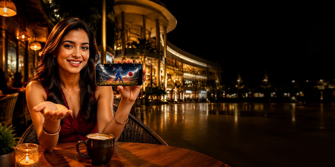 Fans placing IPL cricket bets during live match in Delhi