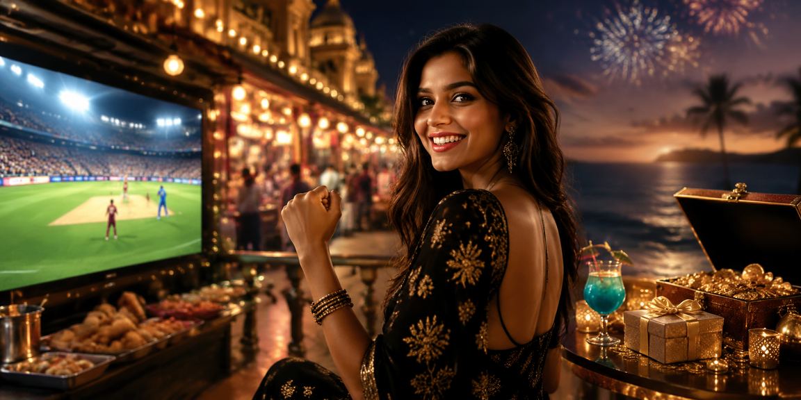 Night market entertainment scene in Lucknow related to gaming nightlife